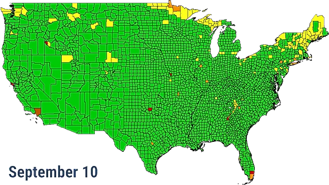 Have trees started to change color? When to expect annual fall show