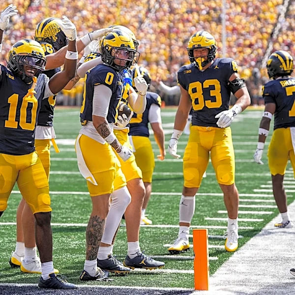 Michigan football's upset over Oklahoma sends it moving up the rankings
