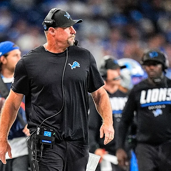 Watch Dan Campbell's locker room speech after Lions' win over Saints