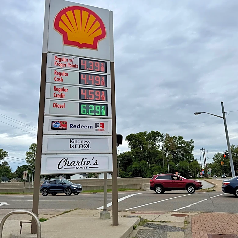 Filling up with gas in Michigan is nearly $20 more than a year ago