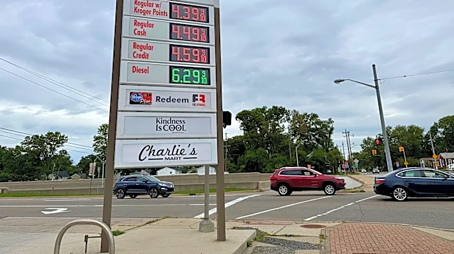 Filling up with gas in Michigan is nearly $20 more than a year ago