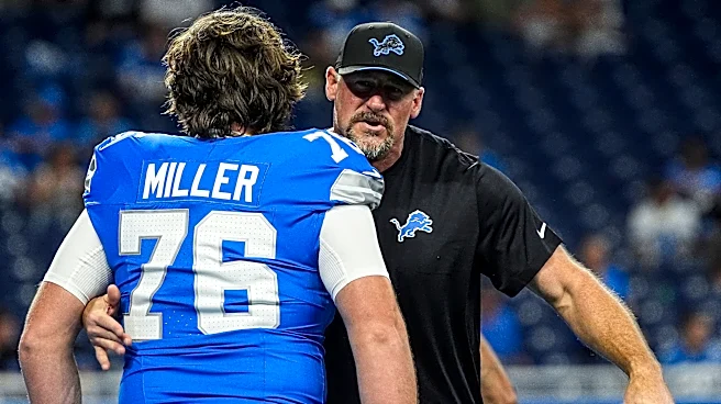 Rookie Blake Miller among 3 OL starters on Lions' injury report