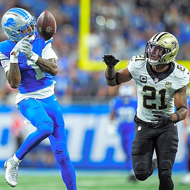 Lions coach Dan Campbell 'not concerned' about Jameson Williams' drops