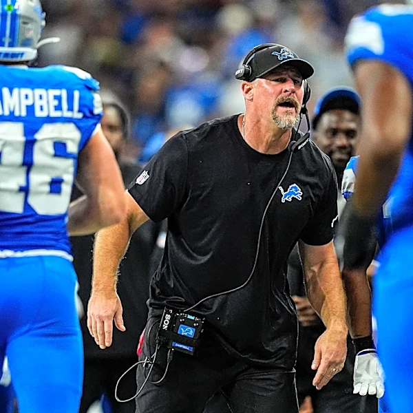 A big trade coming with Detroit Lions' new cap space? Not so fast, says Dan Campbell