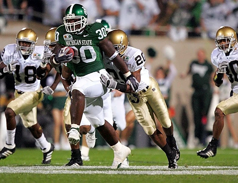 Rainy game vs Notre Dame? Michigan State may have to concur old demons