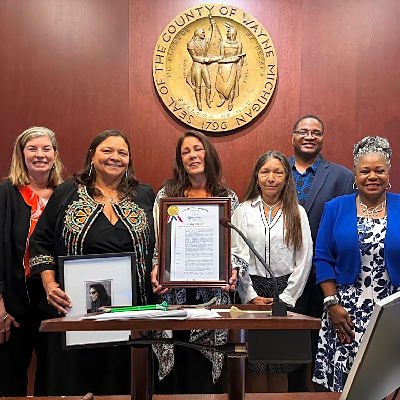 Wayne County honors Detroit's Rodriguez for Hispanic Heritage Month