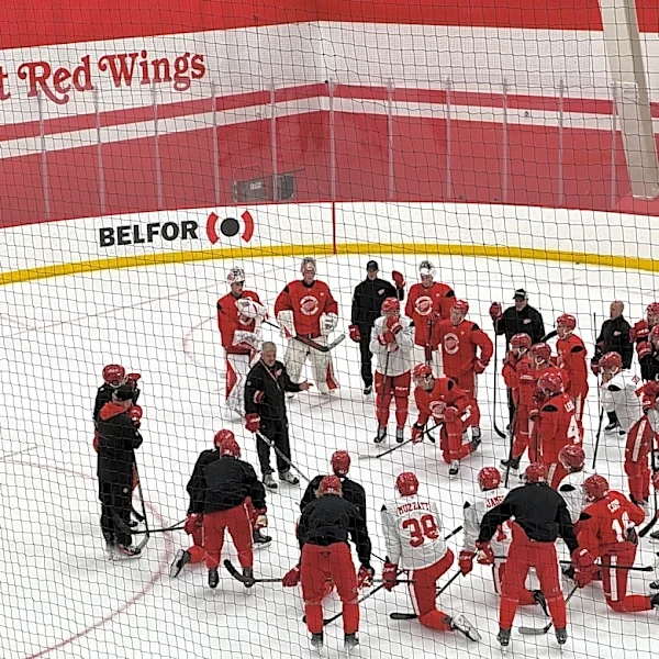 Red Wings react to Dylan Larkin trade request, Steve Yzerman's ouster