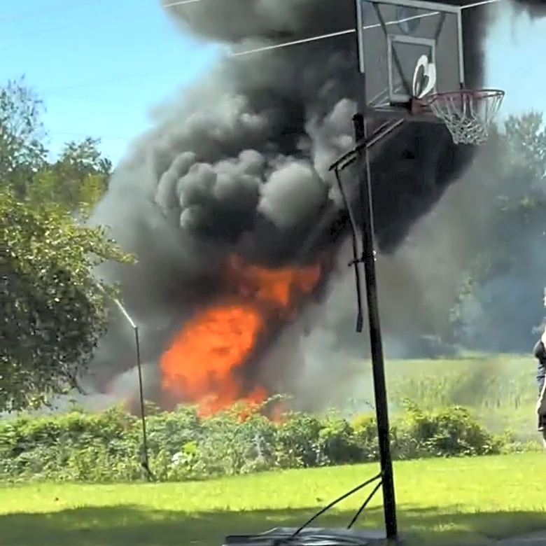 6 still in hospital, dozens decontaminated after Up North F-16 crash