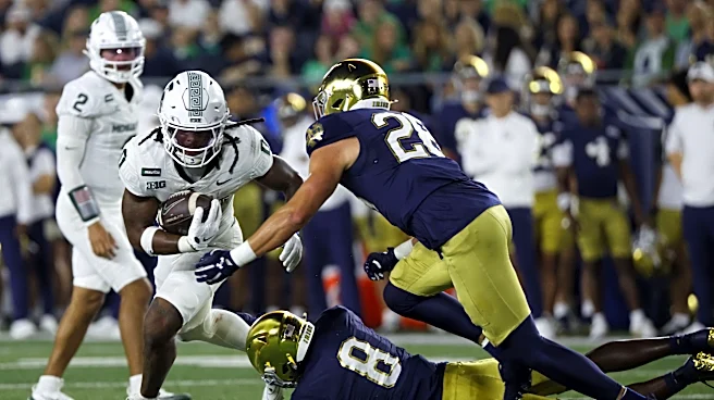 MSU football hangs tough vs Notre Dame, then CJ Carr takes over