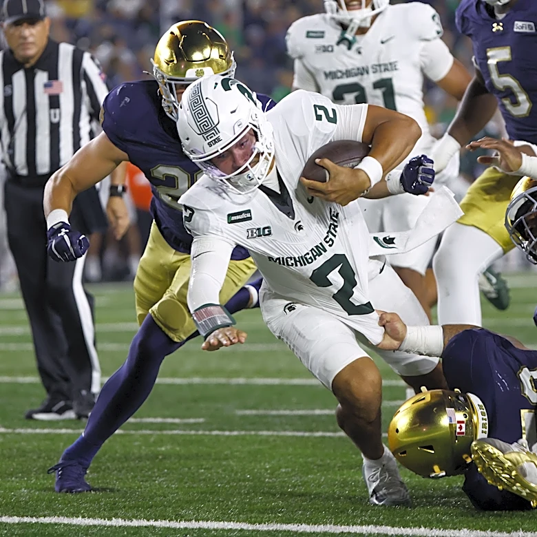 Michigan State football comes up short but didn't get pushed around