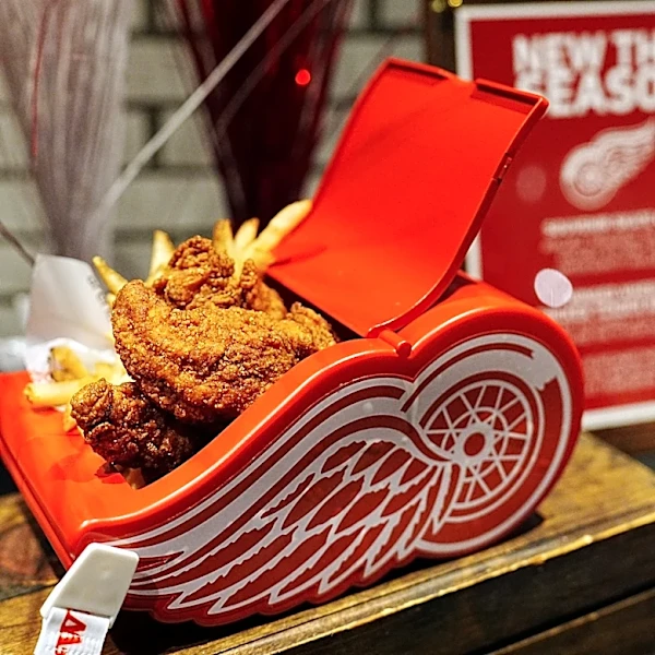 Best bites of the new food items at Little Caesars Arena for hockey