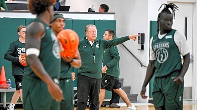 Tom Izzo juggles new challenge with MSU basketball practice underway