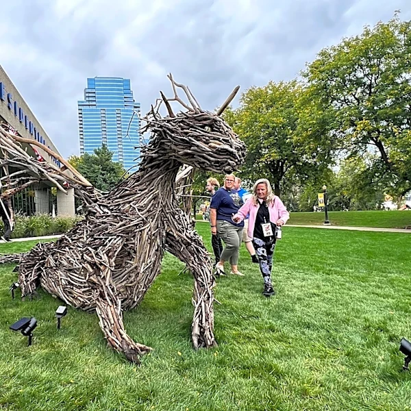 Driftwood dragon, opal butterfly, 7 deadly sins, more at ArtPrize 2026