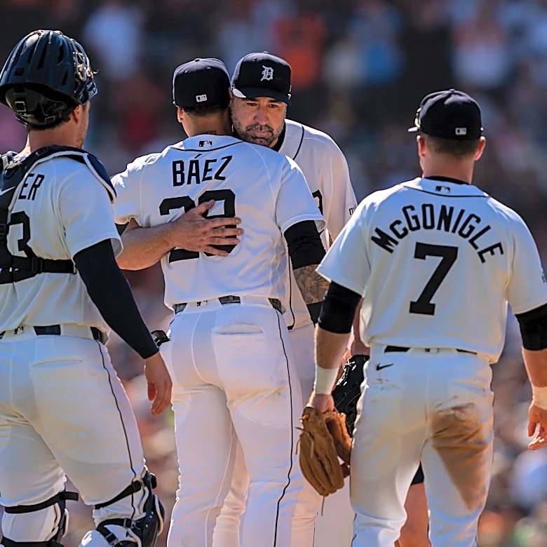 Justin Verlander great in finale, then Detroit Tigers walk it off
