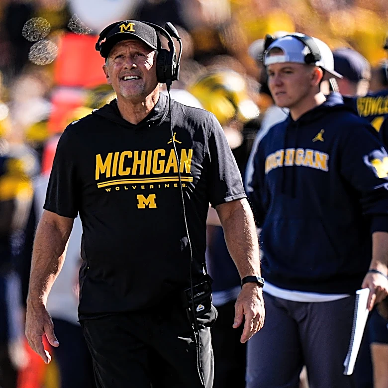 Michigan football plummets in polls after gut-wrenching Iowa loss