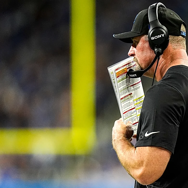 Watch Dan Campbell's locker room speech after Lions' win over Jets