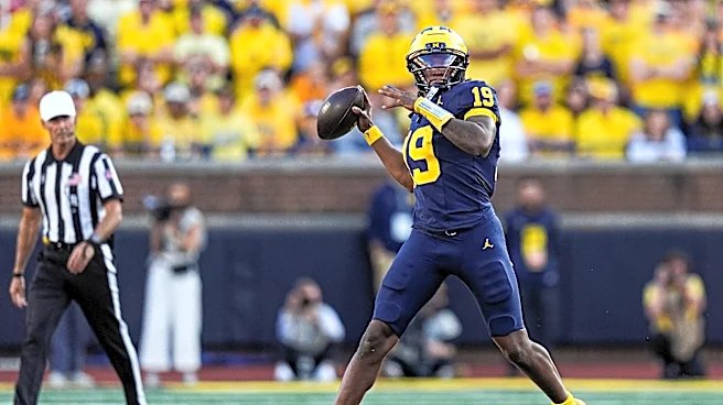 Bryce Underwood on the move is finding a groove for Michigan football