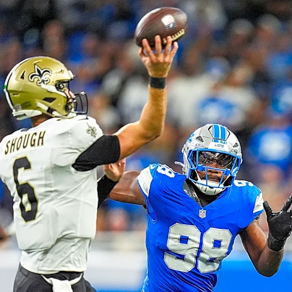 DJ Wonnum, Ben Bartch miss Detroit Lions practice