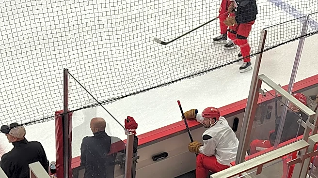 Dylan Larkin out for Detroit Red Wings opener. But will he be introduced?