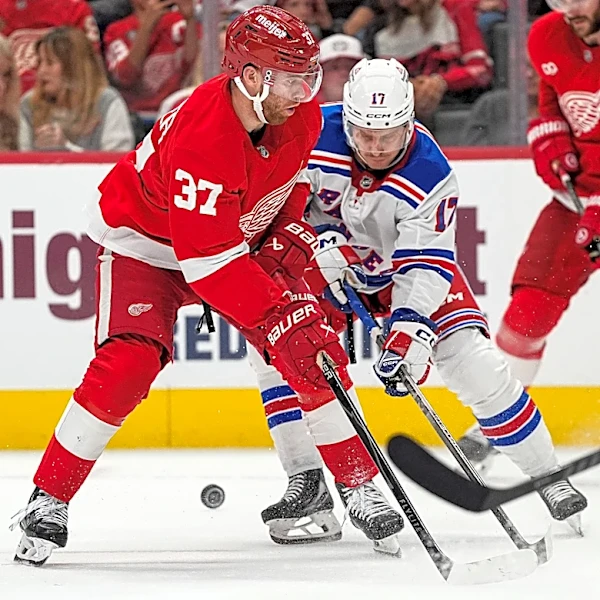 Boos to open and no goals for Red Wings in opening loss to Rangers