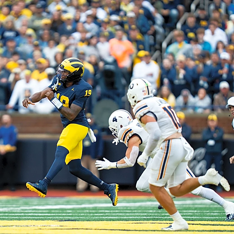 Michigan football offensive grades by unit heading into bye week