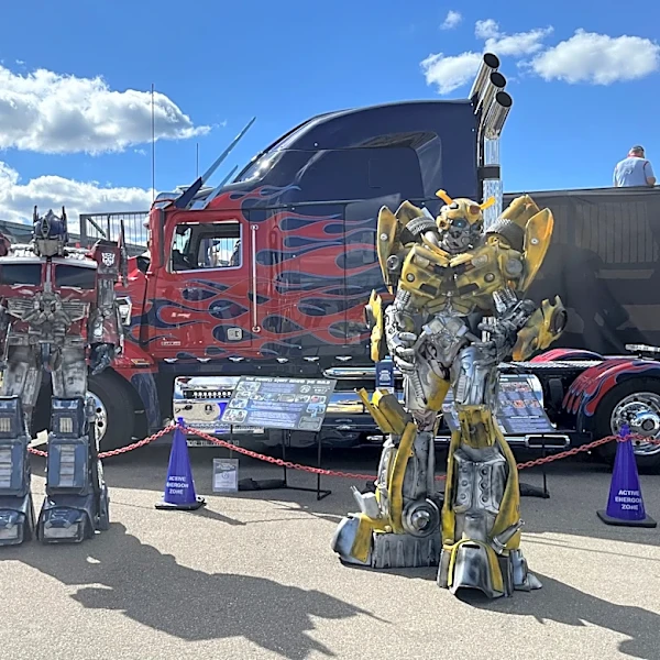 Autobots roll out at the 2026 American Speed Festival