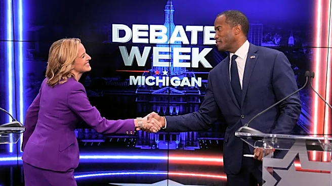 Benson, James stick to campaign message in debate with no clear winner