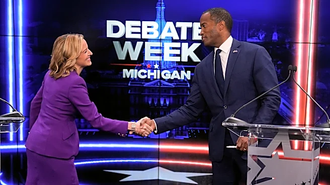Trump isn't on the ballot, but he dominated the gubernatorial debate
