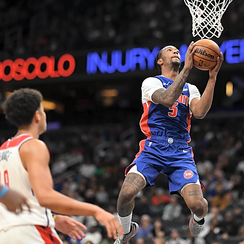 Pistons work on depth in OT preseason road loss to Wizards