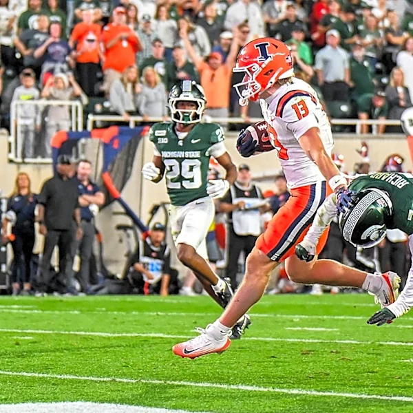 Michigan State football grades vs Illinois as injuries sap defense
