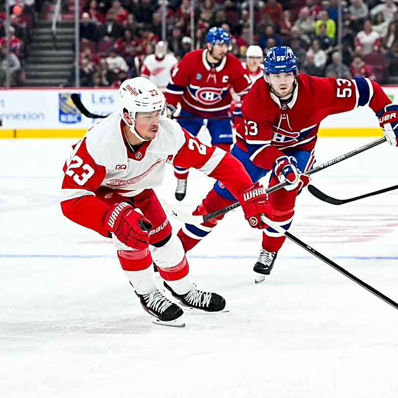 Detroit Red Wings ignore noise in Montreal, rediscover penalty kill