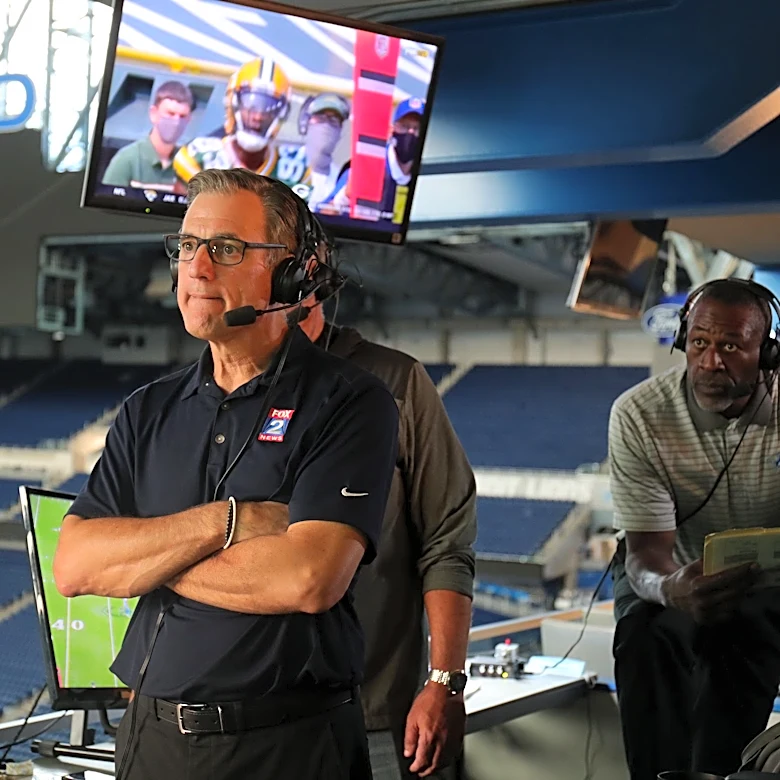 Detroit Lions announcer Dan Miller not on radio broadcast following wife's death