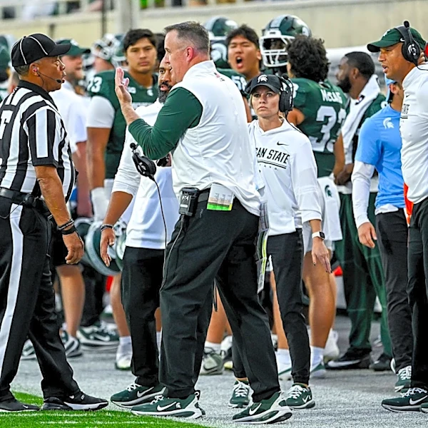 Pat Fitzgerald went crazy on the sideline and got Michigan State believing again
