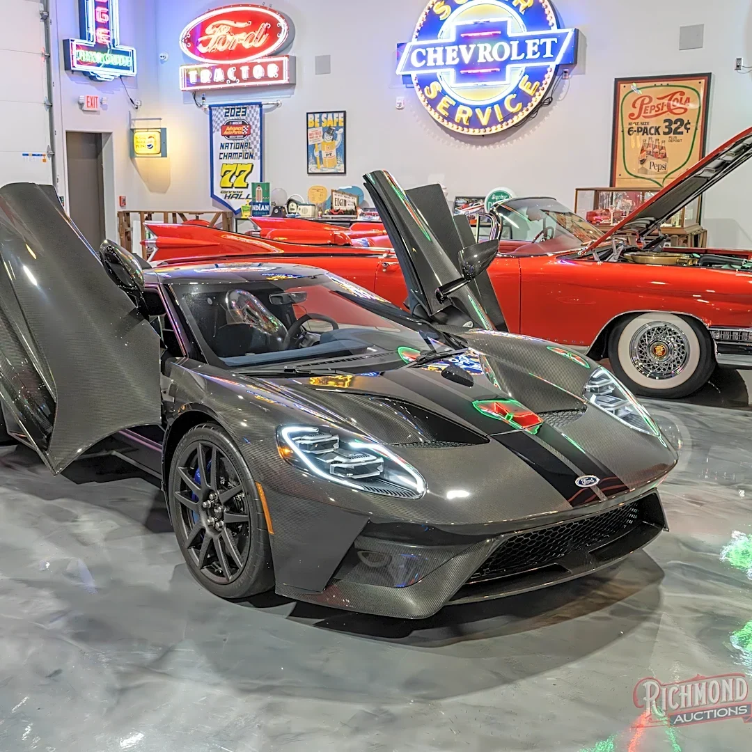 The bidding on this 1 of 30 Ford GT already surpasses $1 million
