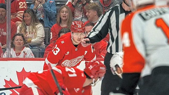 Detroit Red Wings move Lucas Raymond to third line, looking for spark