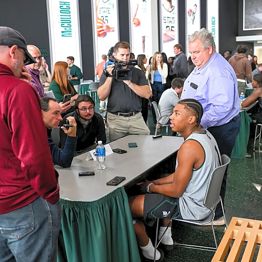 Tom Izzo likes his Michigan State basketball team – a lot