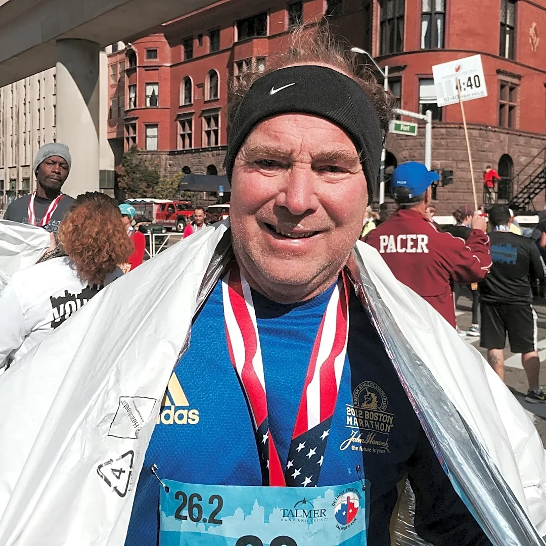 At 76, Mark Bauman prepares for his 49th consecutive Detroit marathon