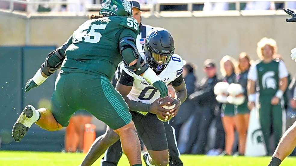 Pat Fitzgerald's grade tanks late after MSU turtled on final drive
