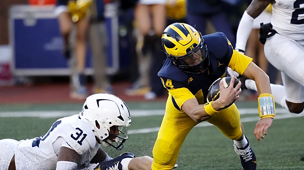 Tommy Carr ignites Michigan football offense in rally over Penn State
