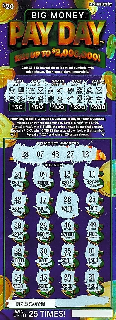 Where biggest Michigan Lottery tickets in September were sold