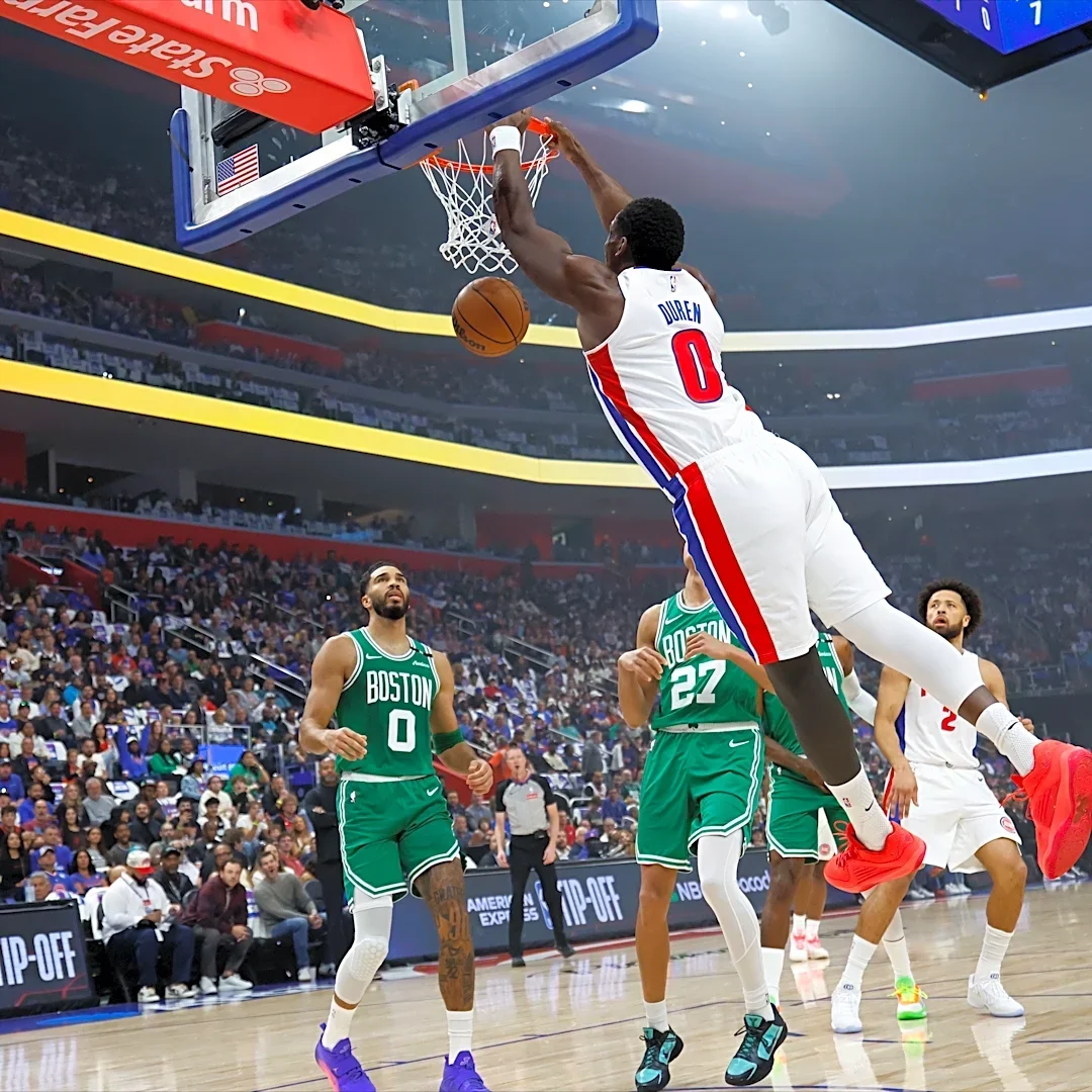 Detroit Pistons use epic 23-0 run to top Celtics in national TV opener
