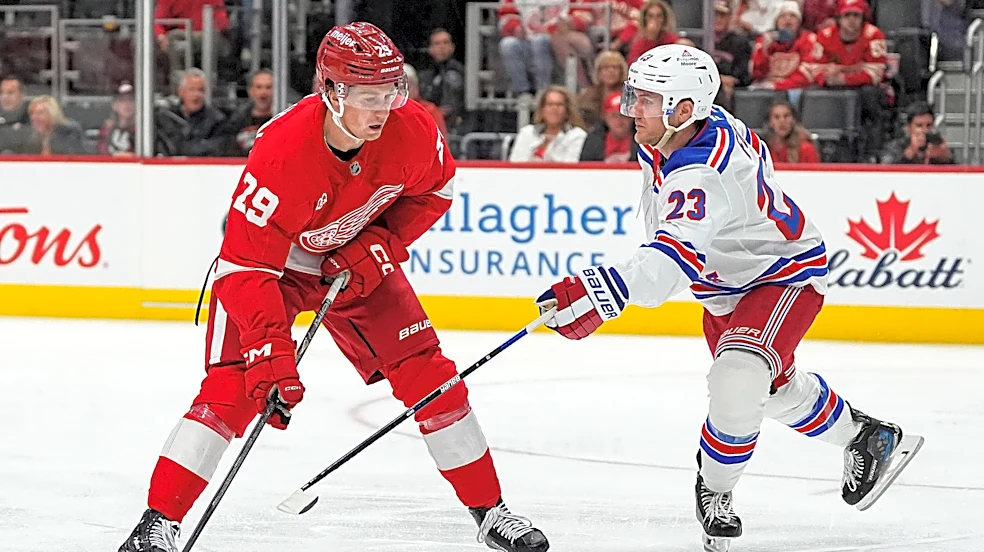 How Detroit Red Wings are helping Nate Danielson find some traction