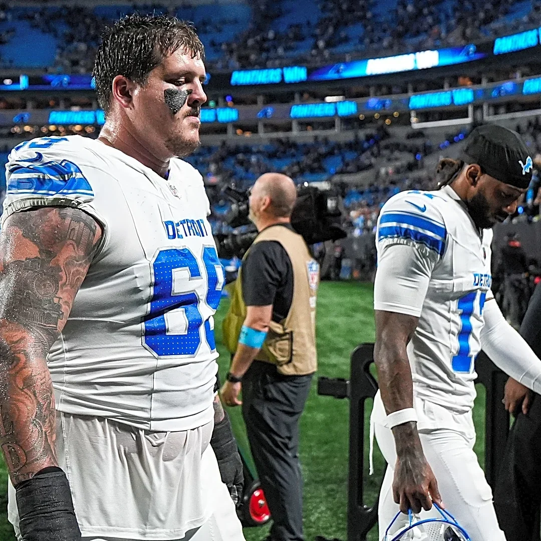 Lions' Tate Ratledge is 'the protector out there' as intimidating guard