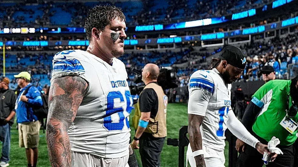 Lions' Tate Ratledge is 'the protector out there' as intimidating guard
