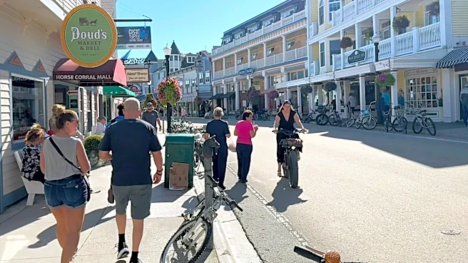 Celebrate Halloween early on Mackinac Island. See festivities