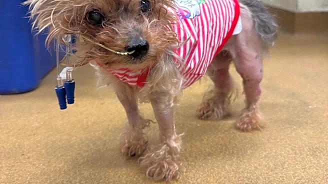 Michigan woman says dog was stolen, had chemical burns before return