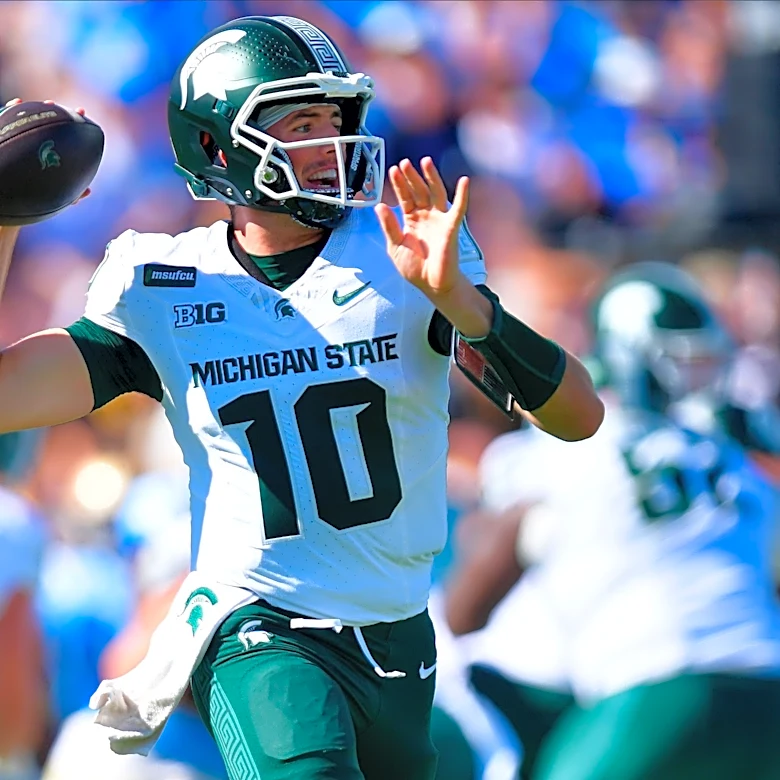 Kayd Coffman struggles in first start as UCLA crushes MSU at Rose Bowl