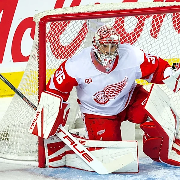 Detroit Red Wings play with fire, scorched by Flames in 2nd period