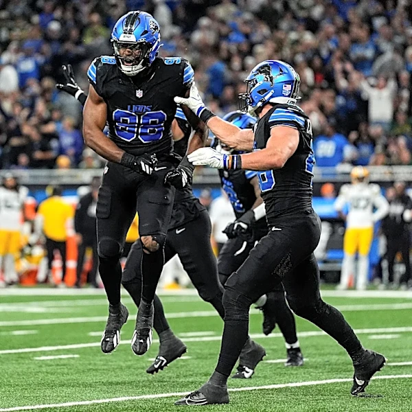 DJ Wonnum's hand gives Detroit Lions grip on NFC North again