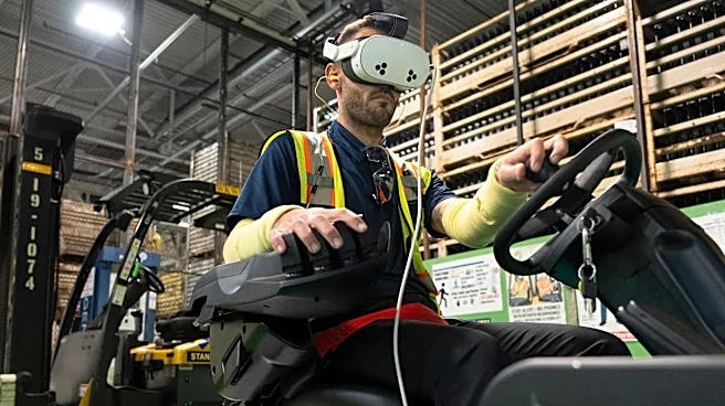 Stellantis uses this virtual reality tech to train forklift drivers